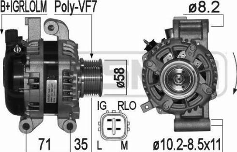 Messmer 209298 - Alternateur cwaw.fr