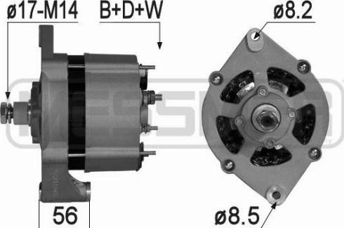 Messmer 209249A - Alternateur cwaw.fr