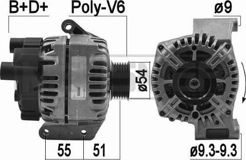 Messmer 209240 - Alternateur cwaw.fr