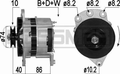 Messmer 209248A - Alternateur cwaw.fr