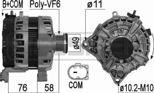 Messmer 209256 - Alternateur cwaw.fr