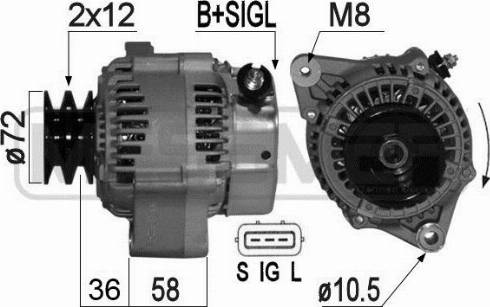 Messmer 209250A - Alternateur cwaw.fr