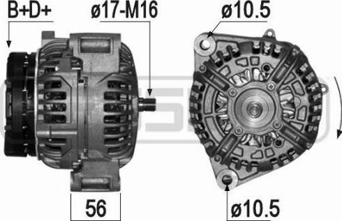 Messmer 209251 - Alternateur cwaw.fr