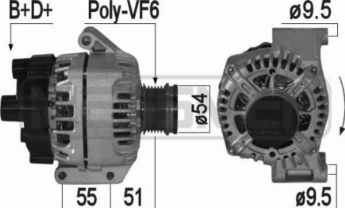 Messmer 209225 - Alternateur cwaw.fr