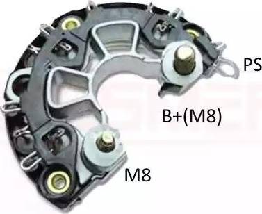 Messmer 215417 - Pont de diodes, alternateur cwaw.fr