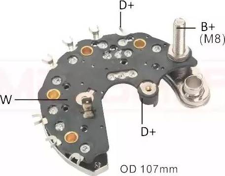 Messmer 215760 - Pont de diodes, alternateur cwaw.fr