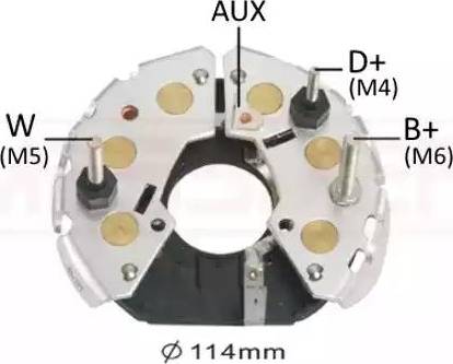 Messmer 216052 - Pont de diodes, alternateur cwaw.fr