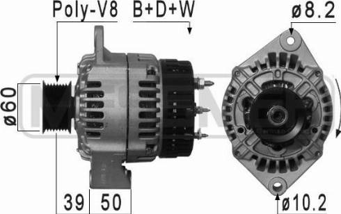 Messmer 210990A - Alternateur cwaw.fr