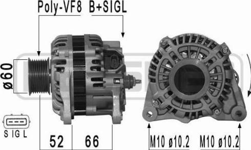 Messmer 210954A - Alternateur cwaw.fr