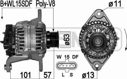 Messmer 210966A - Alternateur cwaw.fr