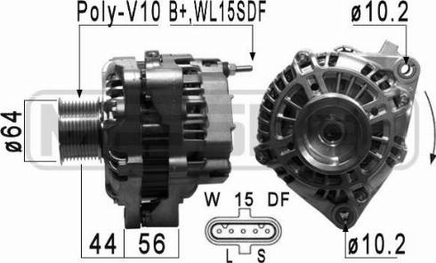 Messmer 210910A - Alternateur cwaw.fr