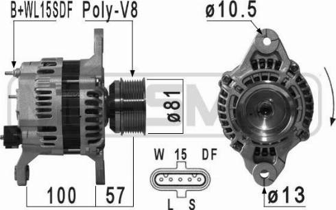 Messmer 210913A - Alternateur cwaw.fr