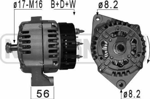 Messmer 210989A - Alternateur cwaw.fr