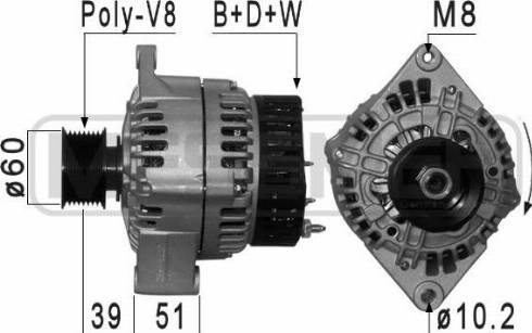 Messmer 210986A - Alternateur cwaw.fr