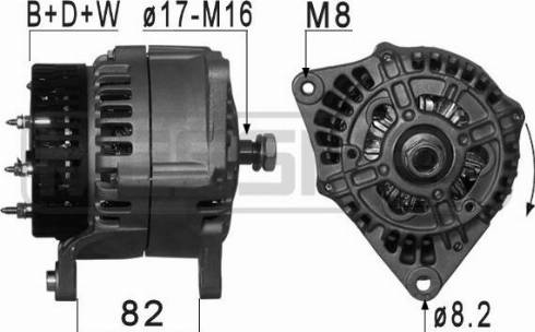 Messmer 210988A - Alternateur cwaw.fr