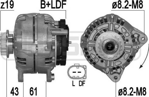 Messmer 210929A - Alternateur cwaw.fr