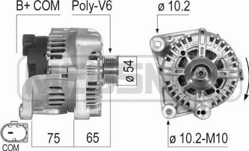 Messmer 210499A - Alternateur cwaw.fr