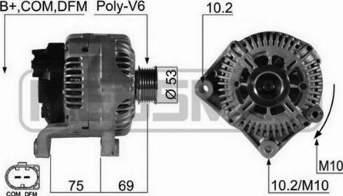 Messmer 210495A - Alternateur cwaw.fr