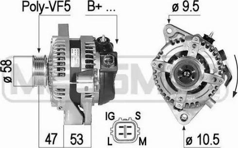 Messmer 210493 - Alternateur cwaw.fr