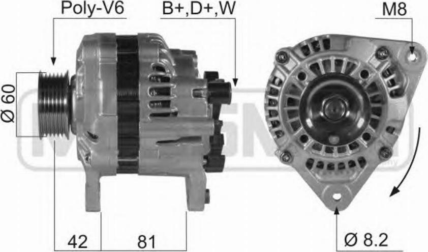 Messmer 210446 - Alternateur cwaw.fr