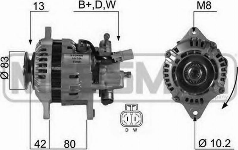 Messmer 210456 - Alternateur cwaw.fr