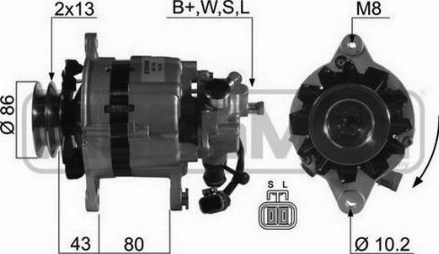 Messmer 210458A - Alternateur cwaw.fr