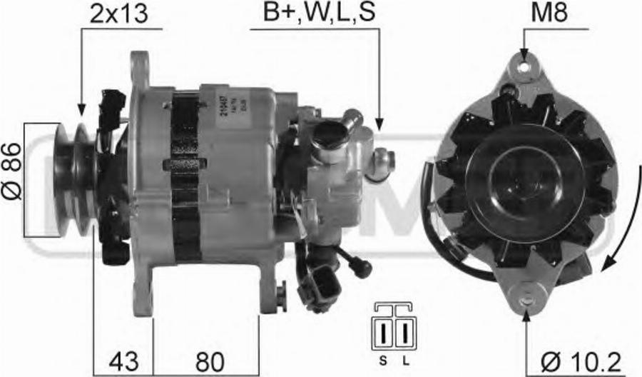 Messmer 210457 - Alternateur cwaw.fr