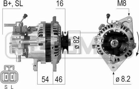 Messmer 210461A - Alternateur cwaw.fr