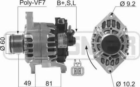 Messmer 210463 - Alternateur cwaw.fr