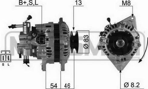 Messmer 210462A - Alternateur cwaw.fr