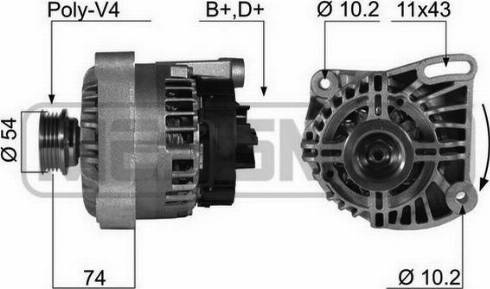 Messmer 210405A - Alternateur cwaw.fr