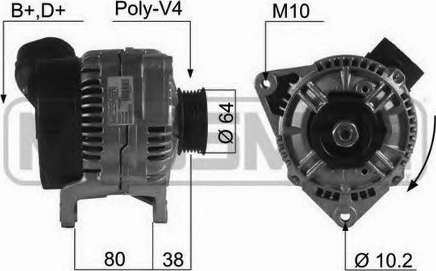 Messmer 210484 - Alternateur cwaw.fr