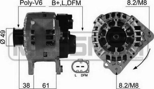 Messmer 210482A - Alternateur cwaw.fr