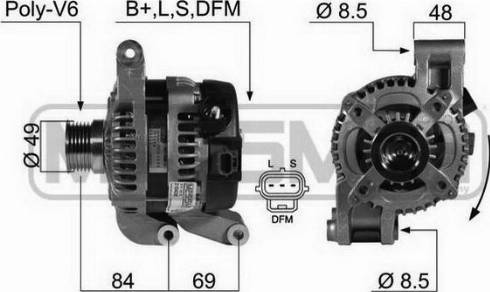 Messmer 210438A - Alternateur cwaw.fr