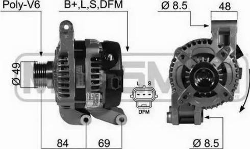 Messmer 210438 - Alternateur cwaw.fr