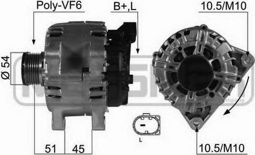 Messmer 210437 - Alternateur cwaw.fr