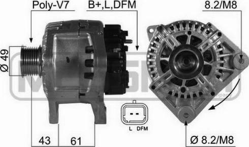 Messmer 210472A - Alternateur cwaw.fr