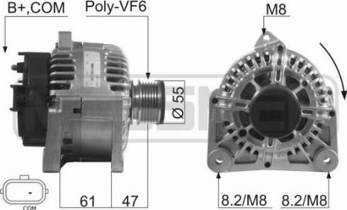 Messmer 210477A - Alternateur cwaw.fr