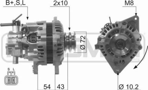 Messmer 210595A - Alternateur cwaw.fr