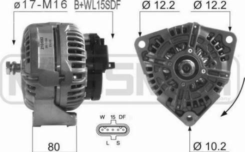 Messmer 210593A - Alternateur cwaw.fr