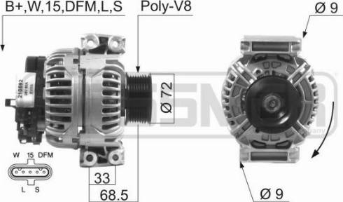 Messmer 210592A - Alternateur cwaw.fr