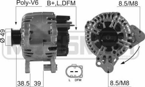 Messmer 210544A - Alternateur cwaw.fr