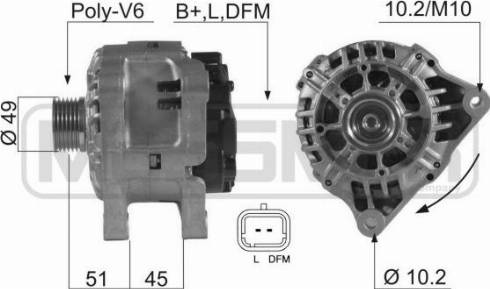 Messmer 210545A - Alternateur cwaw.fr