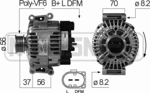 Messmer 210546A - Alternateur cwaw.fr