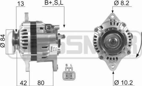 Messmer 210558A - Alternateur cwaw.fr