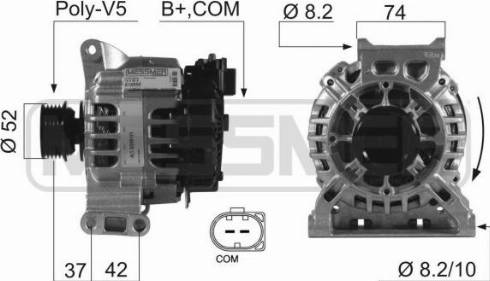 Messmer 210552A - Alternateur cwaw.fr