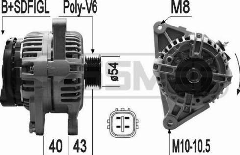 Messmer 210569A - Alternateur cwaw.fr