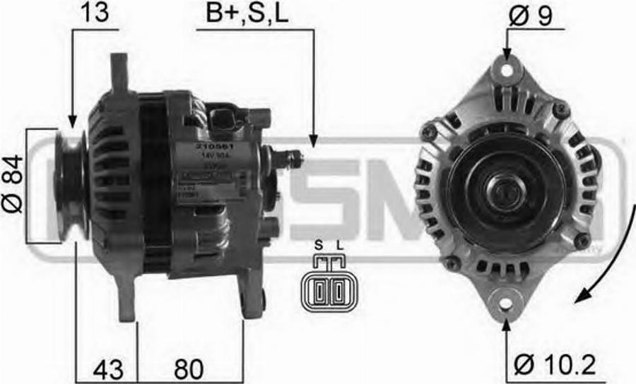 Messmer 210561 - Alternateur cwaw.fr