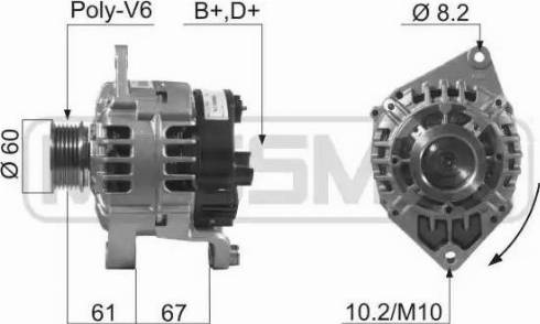 Messmer 210586 - Alternateur cwaw.fr