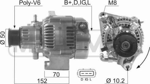 Messmer 210587A - Alternateur cwaw.fr